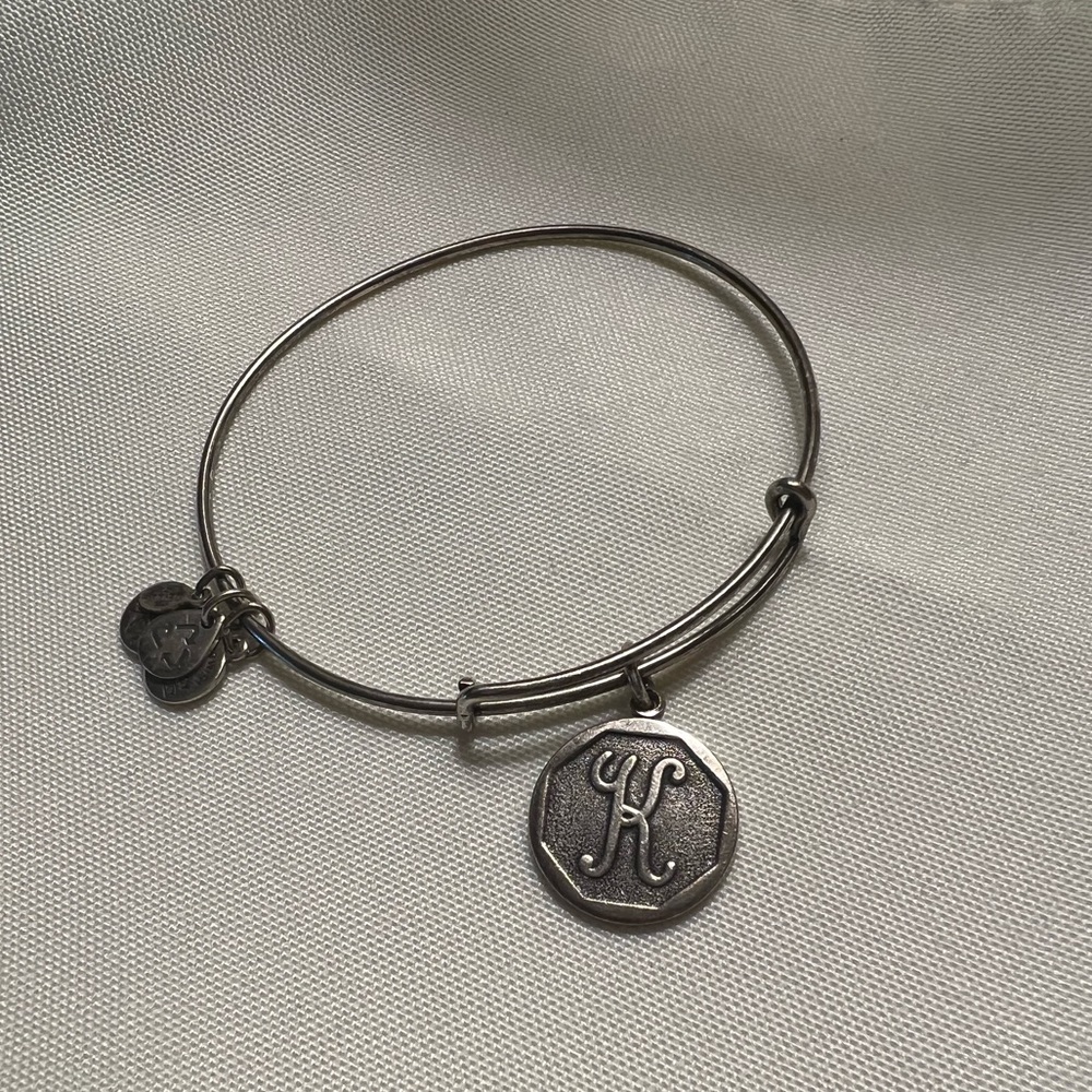 Alex and Ani K Initial Bracelet